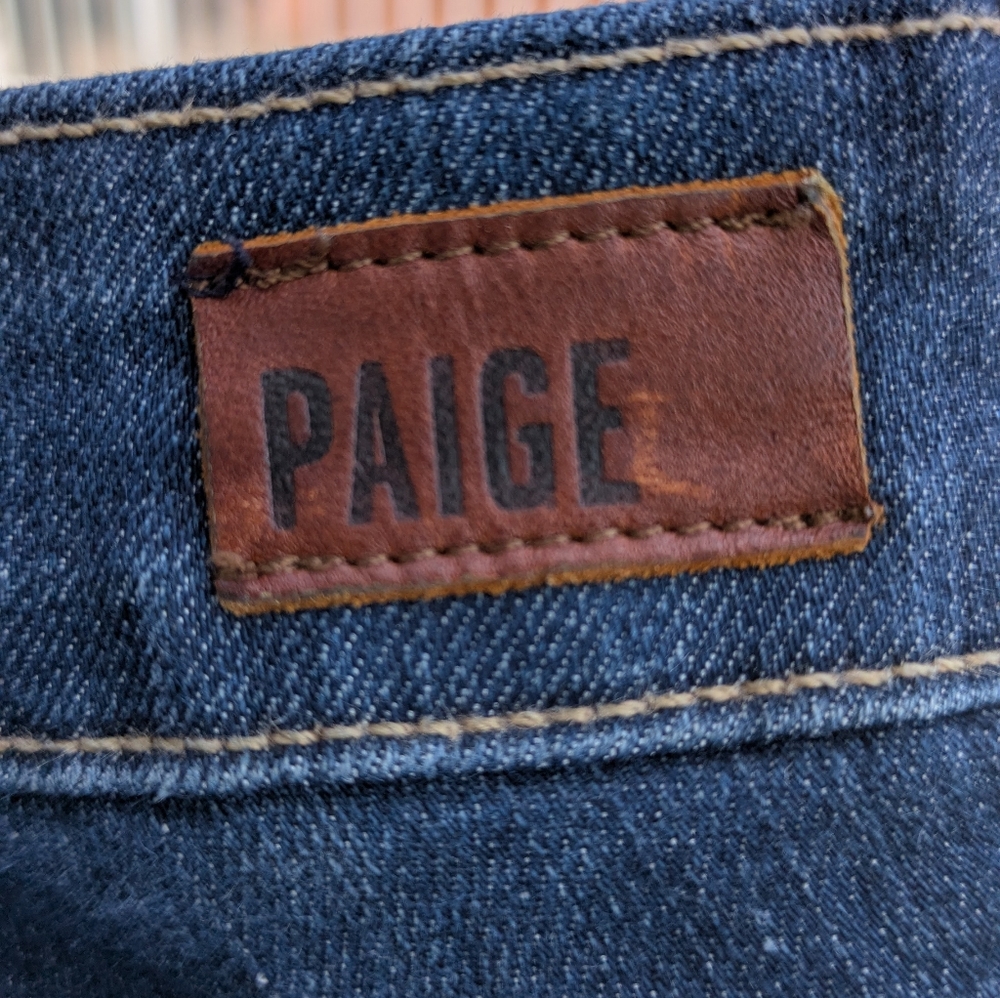 Paige Kylie Crop Women's Blue Jeans - Picture 5 of 5